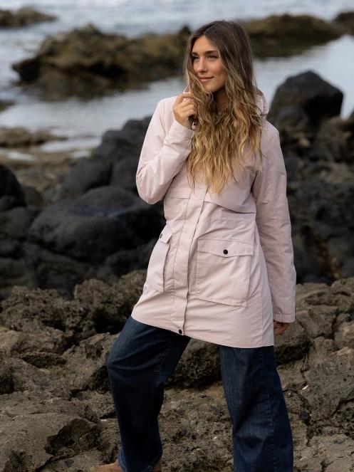 Fundango Zhuri Waterproof Jacket for women in pink 12