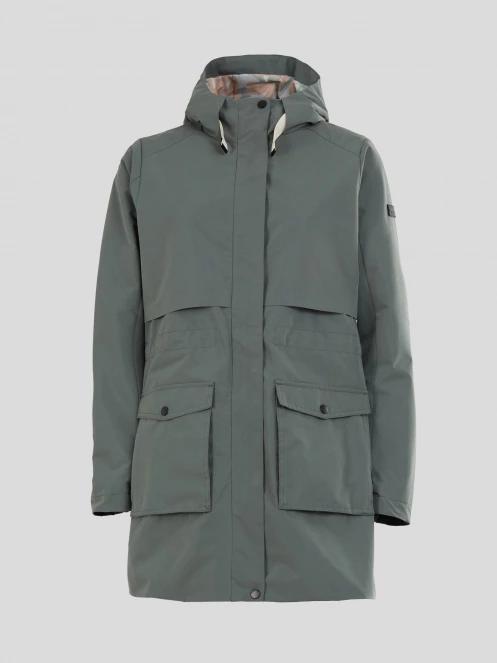 Fundango Zhuri Waterproof Jacket for women in green 8