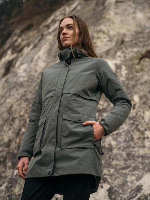 Fundango Zhuri Waterproof Jacket for women in green 11