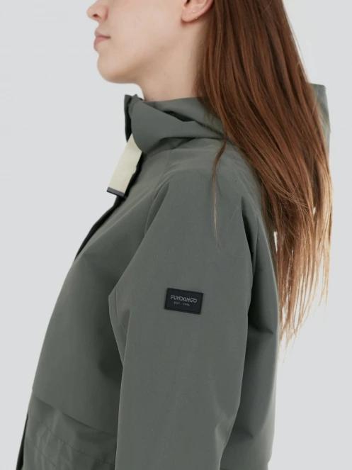 Fundango Zhuri Waterproof Jacket for women in green 5