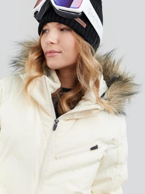 Fundango Elyra Fur Padded Jacket for women in white 9