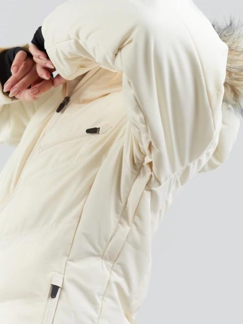 Fundango Elyra Fur Padded Jacket for women in white 10