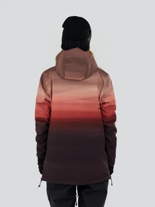 Fundango Birch ECO Logo Anorak for women in pink 3
