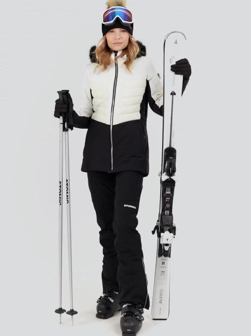 Fundango Salina Padded Jacket for women in white 4