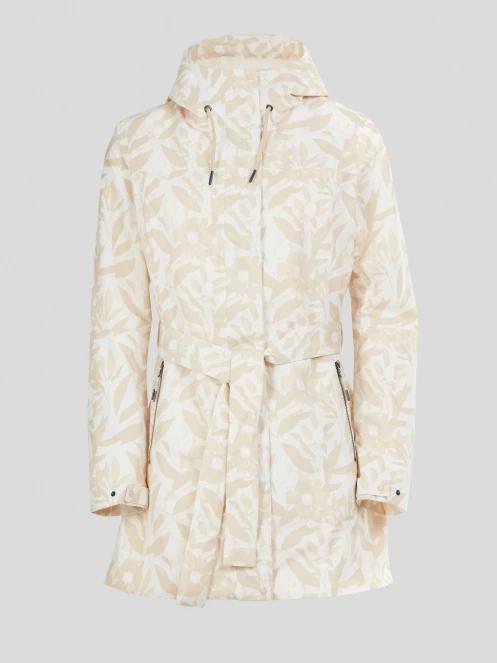 Fundango Regina II Waterproof Trench Jacket for women in pink 8