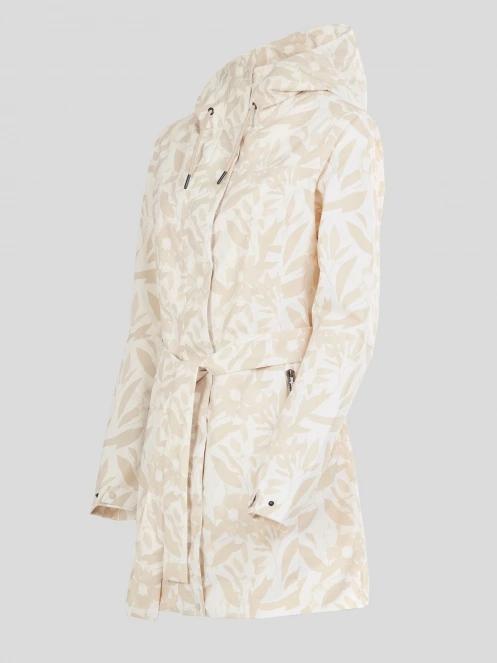 Fundango Regina II Waterproof Trench Jacket for women in pink 9