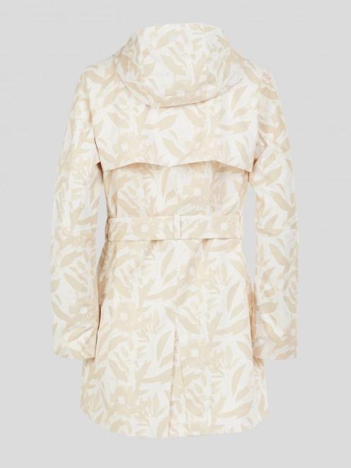 Fundango Regina II Waterproof Trench Jacket for women in pink 10