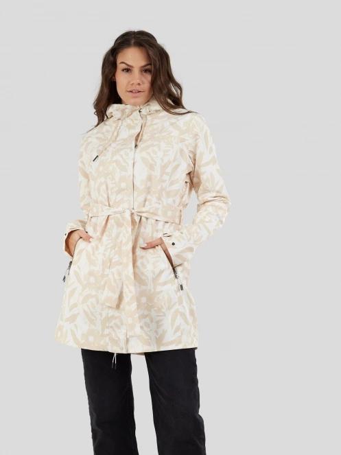 Fundango Regina II Waterproof Trench Jacket for women in pink 2