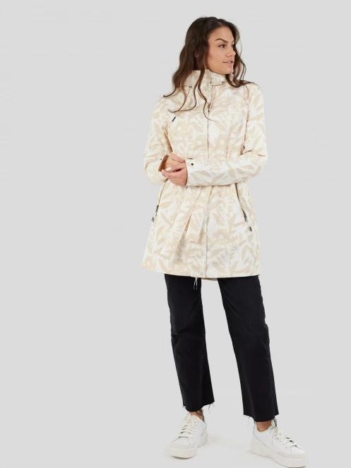 Fundango Regina II Waterproof Trench Jacket for women in pink 4