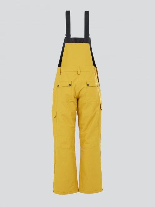 Fundango Sakura ECO Bib Pants for women in yellow 4