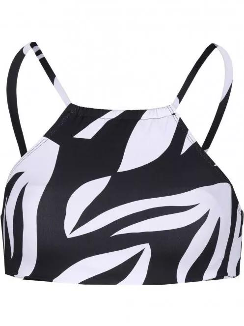 Fundango Hogg High Neck Top for women in black 5