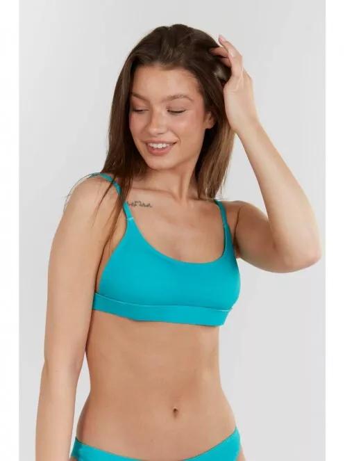 Fundango Moana Bralette Top for women in green 2