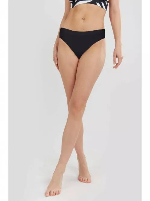 Fundango Sahara Mid Waist Full Bottoms for women in black 2