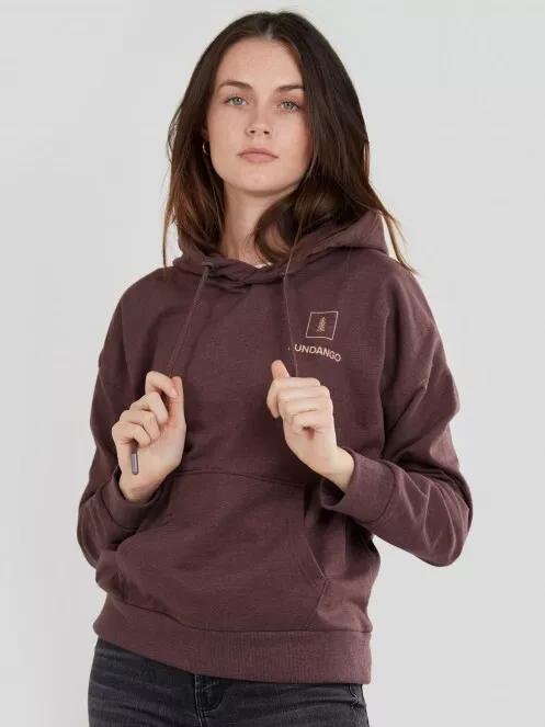 Fundango Haley Hooded Sweatshirt for women in purple 2