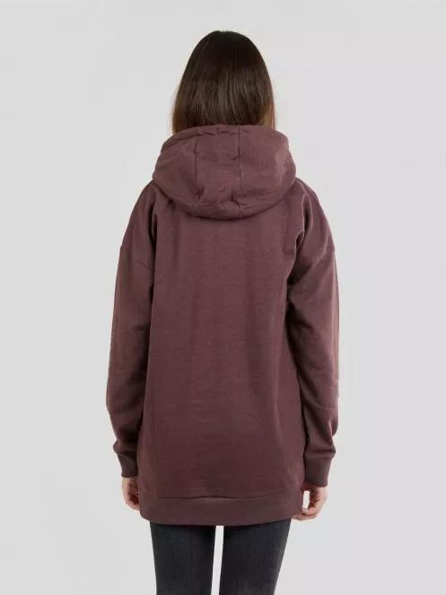 Fundango Ginger Hooded Sweatshirt for women in purple 3
