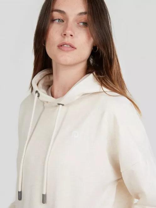 Fundango Ginger Hooded Sweatshirt for women in white 4