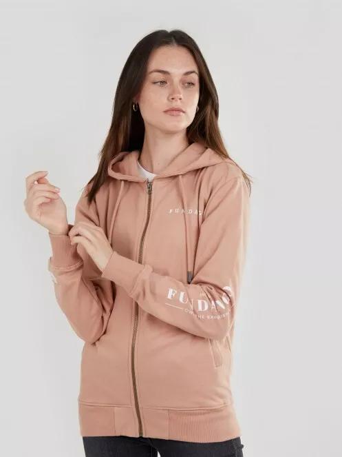 Fundango Neraly Hooded Sweatshirt for women in pink 2