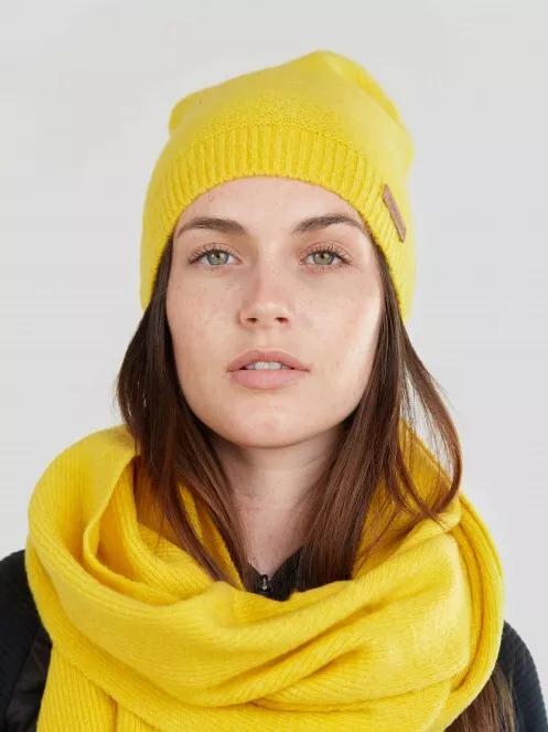 Fundango NARA Beanie for women in yellow 3
