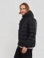 Fundango Patriot Padded Jacket for men in black 1