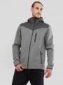 Fundango Ashford Insulated Fleece Jacket for men in grey 1