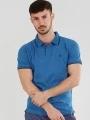 Fundango Incognito Mono Poloshirt for men in blue 1