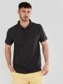 Fundango Molton Poloshirt for men in grey 1
