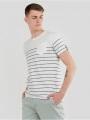 Fundango Jaggy Pocket T-shirt for men in white 1
