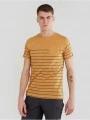 Fundango Jaggy Pocket T-shirt for men in yellow 1
