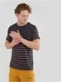 Fundango Jaggy Pocket T-shirt for men in grey 1