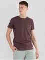 Fundango Jaggy Structured T-Shirt for men in red 1
