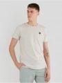 Fundango Jaggy Structured T-Shirt for men in sand 1