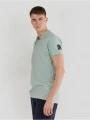 Fundango Molton Poloshirt for men in green 1