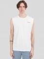 Fundango Alon Surf Tank-T for men in white 1