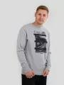 Fundango Warren Sweatshirt for men in grey 1