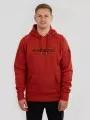 Fundango Dixon Hooded Sweatshirt for men in orange 1