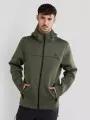 Fundango Hamal Tech Hoodie for men in oliv 1