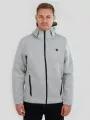 Fundango Hamal Tech Hoodie for men in grey 1