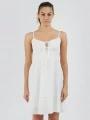 Fundango Sarah Mono Dress for women in white 1