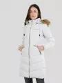 Fundango Puppis Padded Jacket for women in grey 1