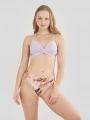 Fundango Lola Twisted Top for women in purple 1