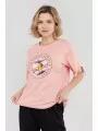 Fundango Nandelit T-shirt for women in pink 1