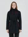 Fundango Regina II Waterproof Trench Jacket for women in dark blue 1