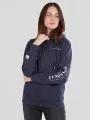 Fundango Neraly Hooded Sweatshirt for women in blue 1